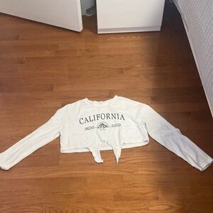 A short sweater to but over something
